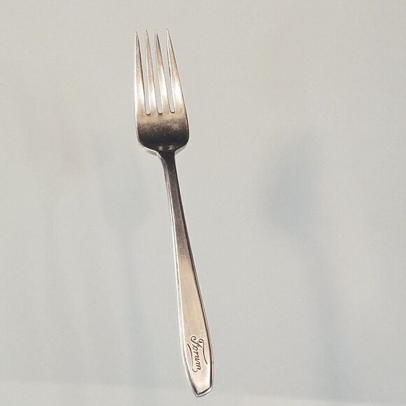 Antique Fork Forum Restaurant Hotelware Silverplate International & Co XII - Picture 1 of 5